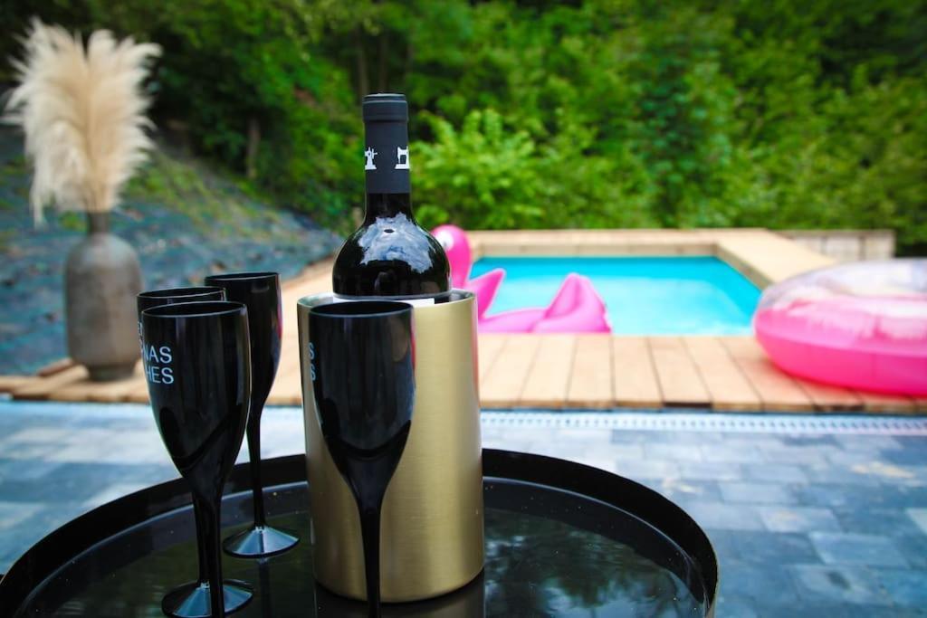 Buenas Noches Villa Standing Piscine & Wellness Boncelles Dış mekan fotoğraf