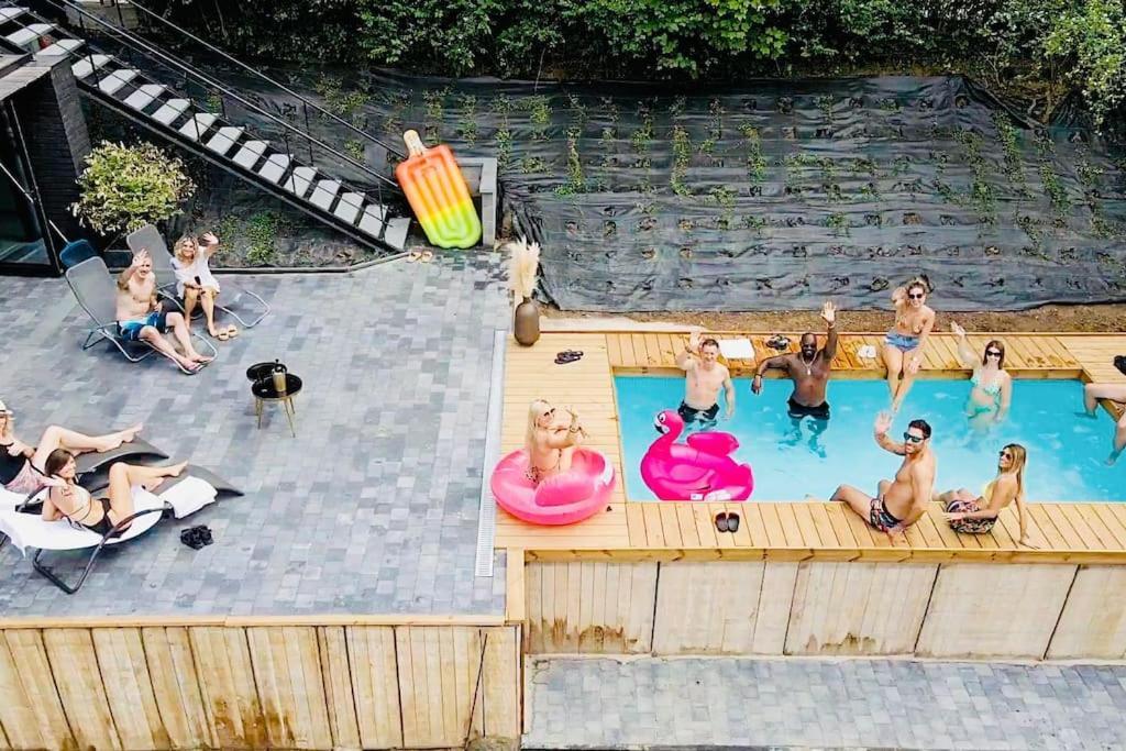 Buenas Noches Villa Standing Piscine & Wellness Boncelles Dış mekan fotoğraf